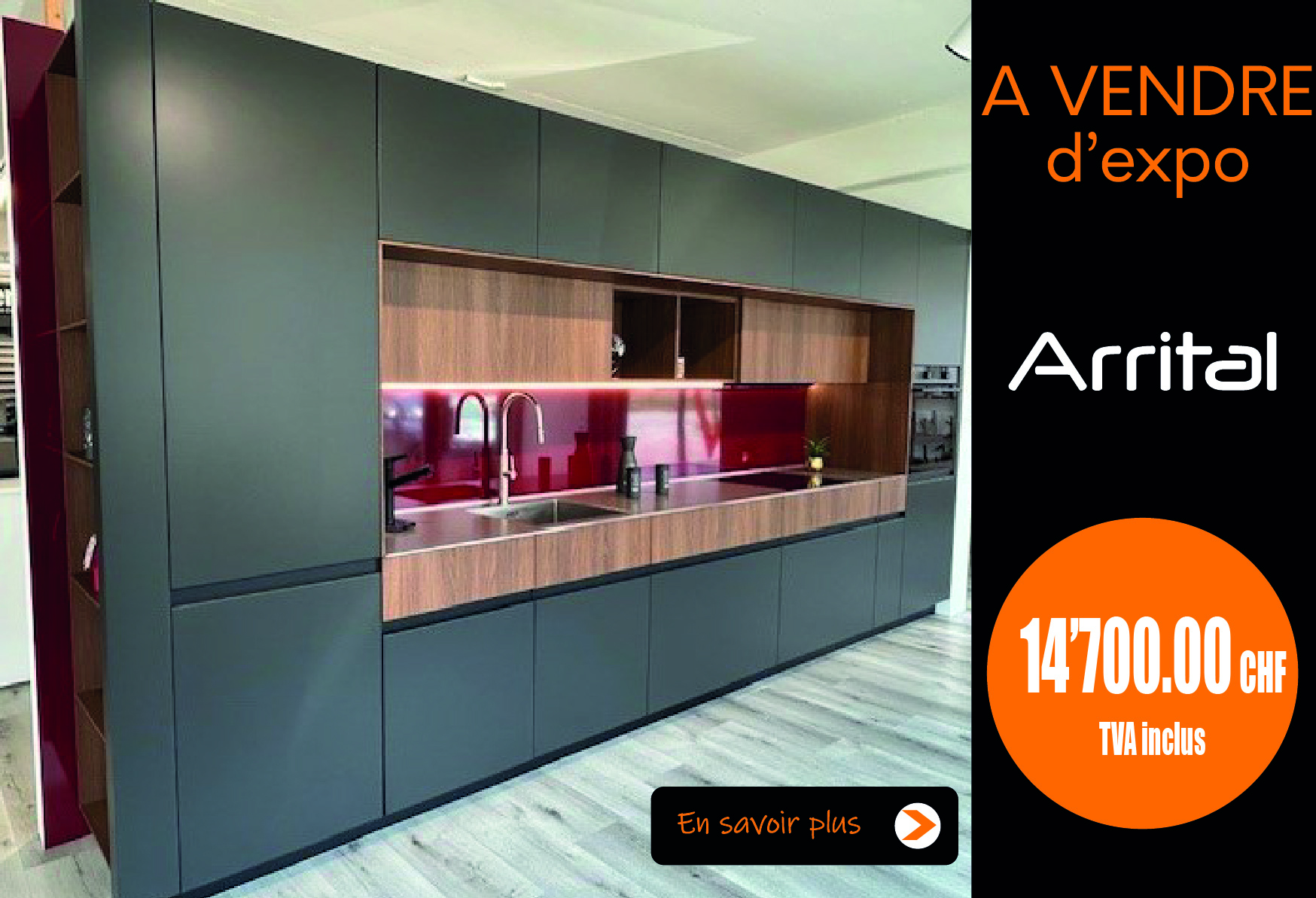 Valcuisines - cuisine d'expo à vendre